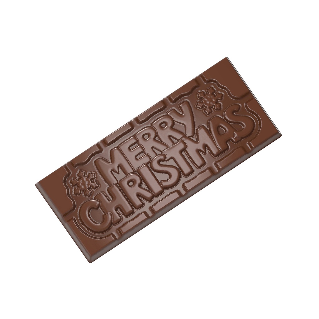 [12025CW] Chocoladevorm tablet Merry Christmas