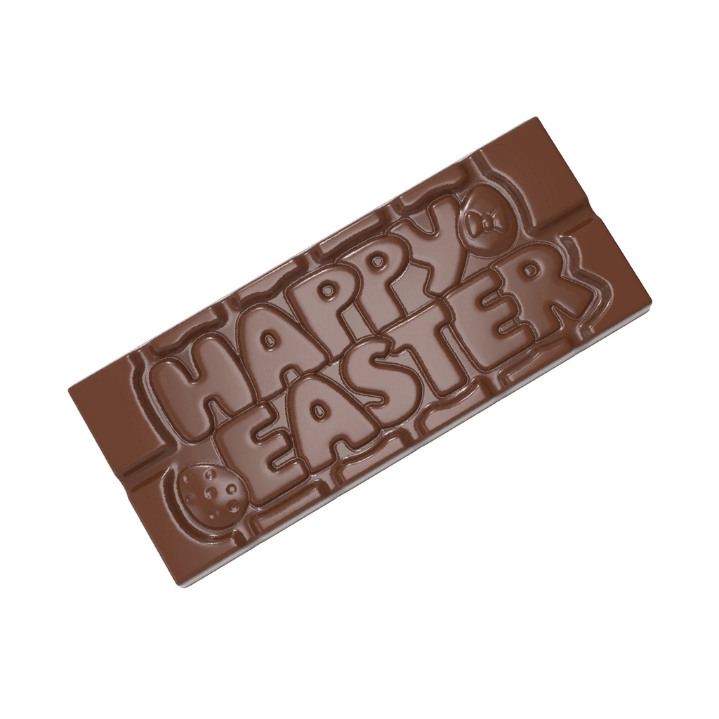 Chocolate mould tablet Happy Easter