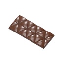 Chocolate mould tablet convex triangles