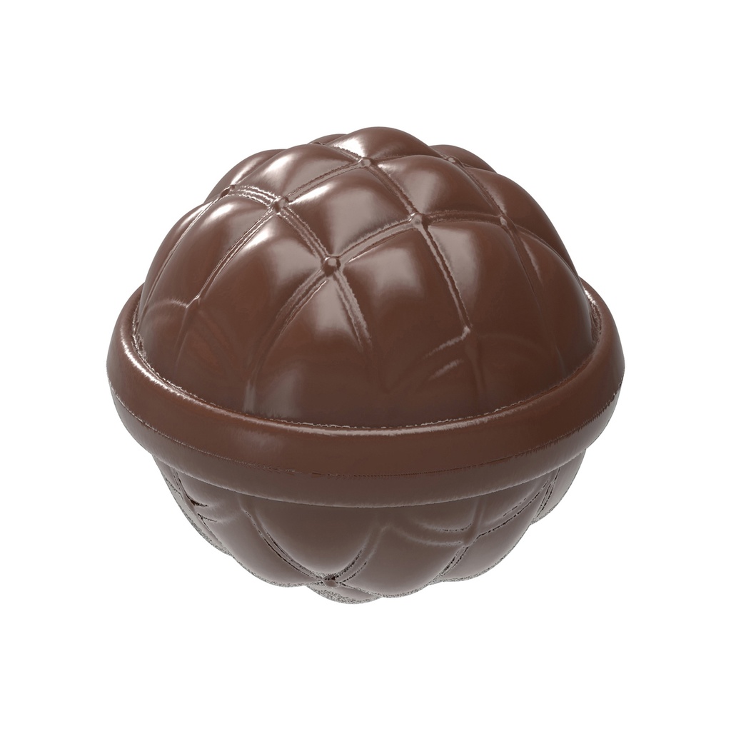 Stampo di cioccolato bombetta Chesterfield  Ø 50 mm