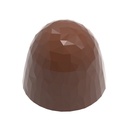 Chocolate mould cone facet