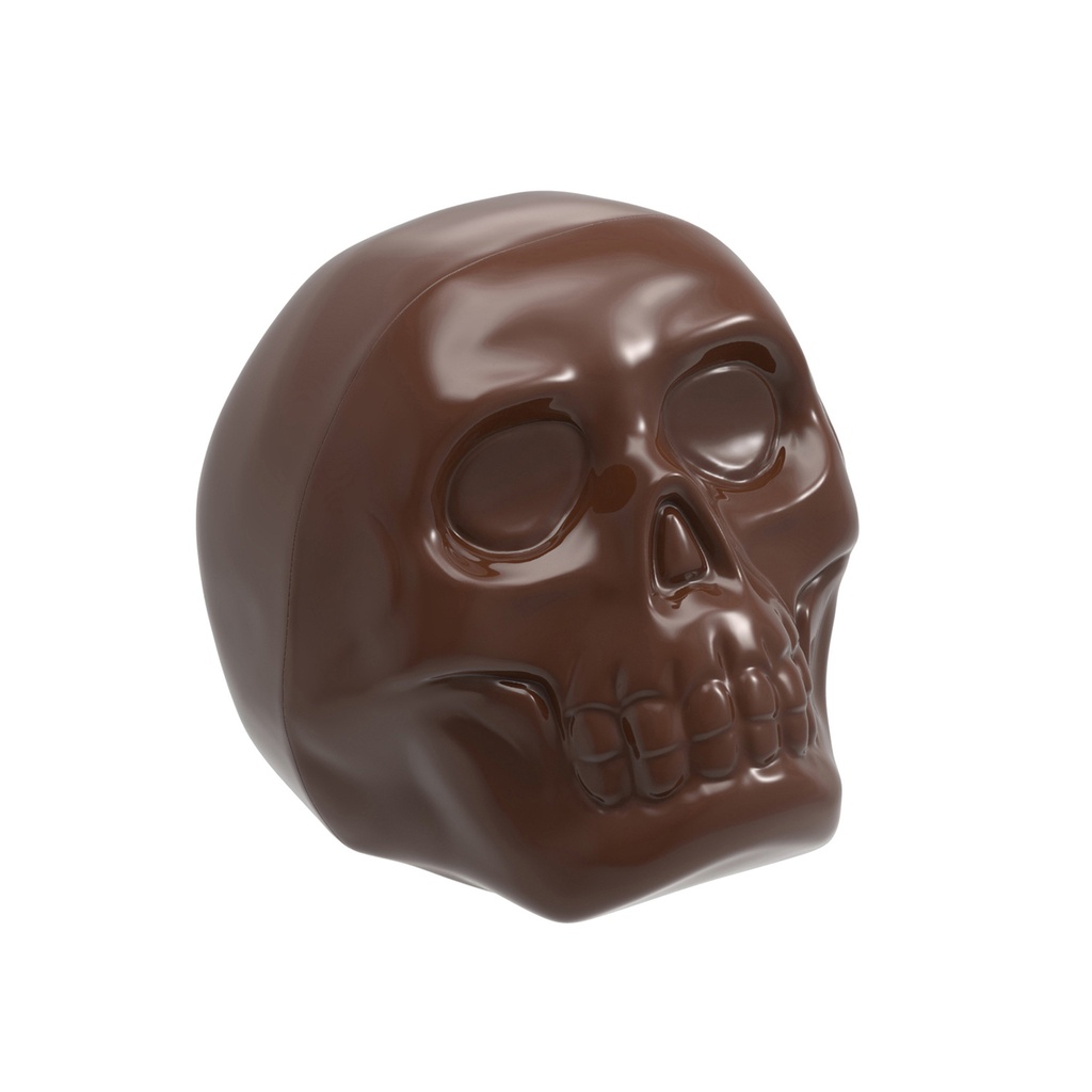 Chocolate mould skull
