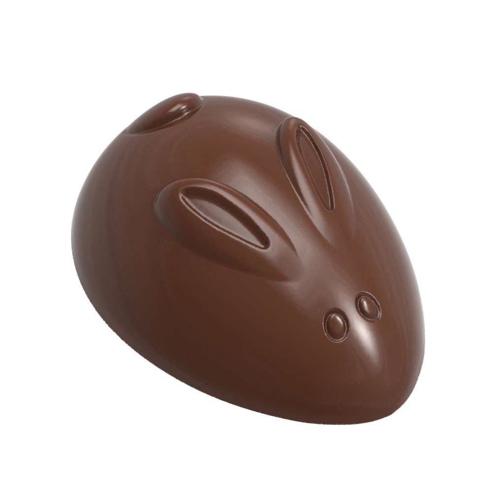 Chocolate mould Rabbit abstract - Nora Chokladskola