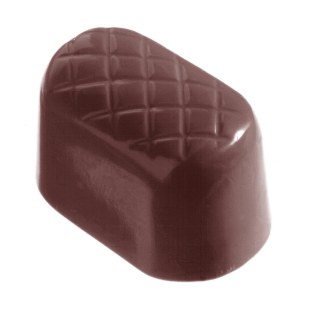 Chocolate mould pineapple lozenge