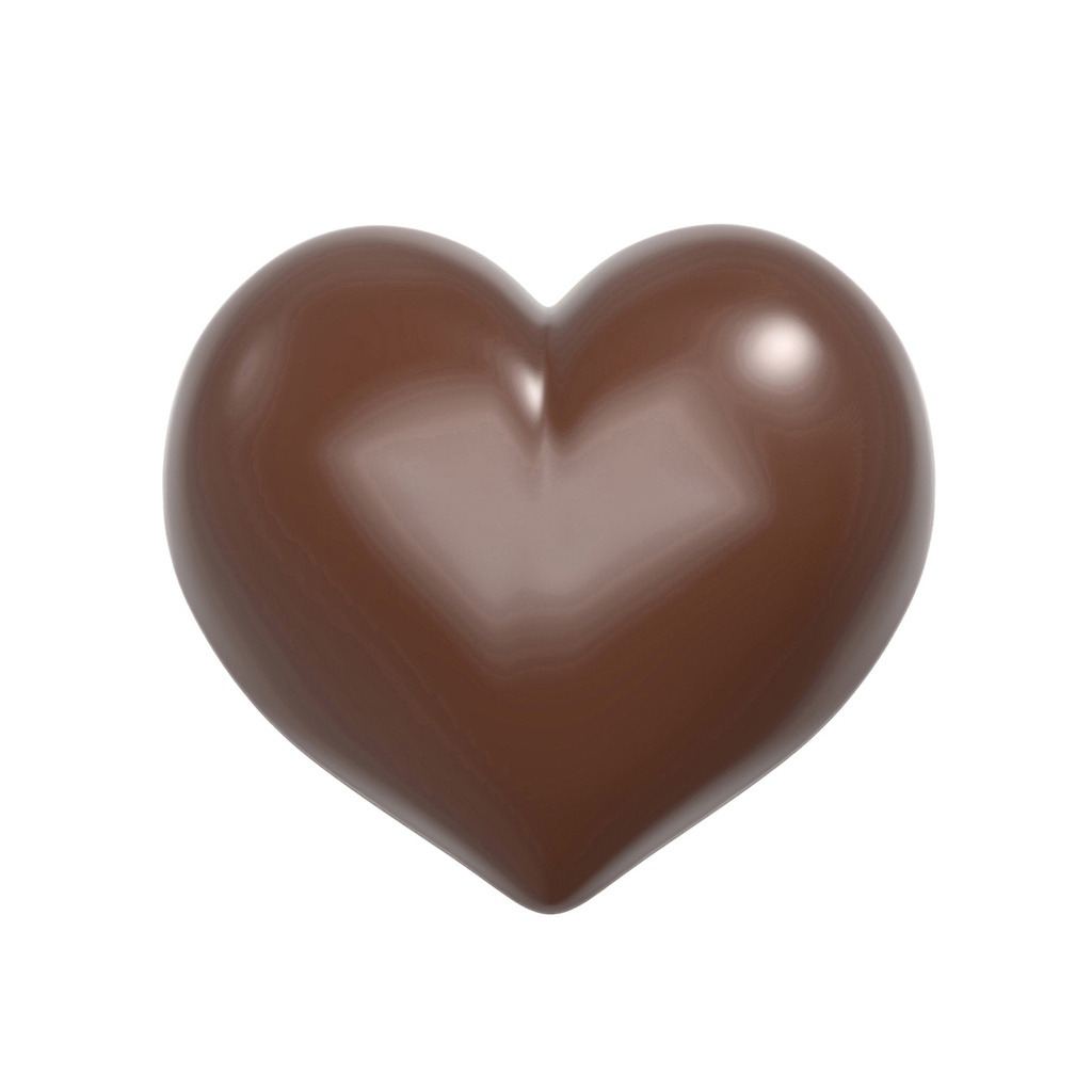 Molde de chocolate corazón bomba de chocolate - Nora Chokladskola