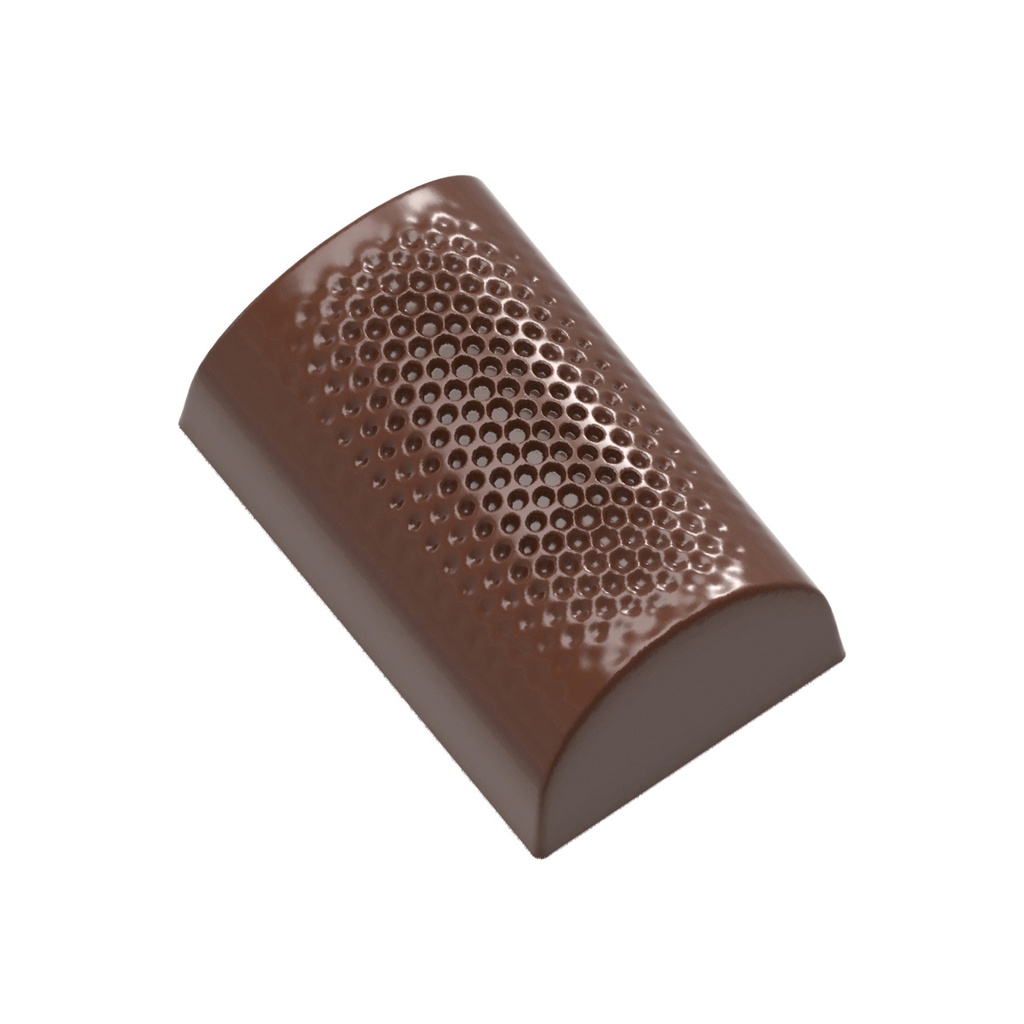Molde de chocolate buche con rejilla
