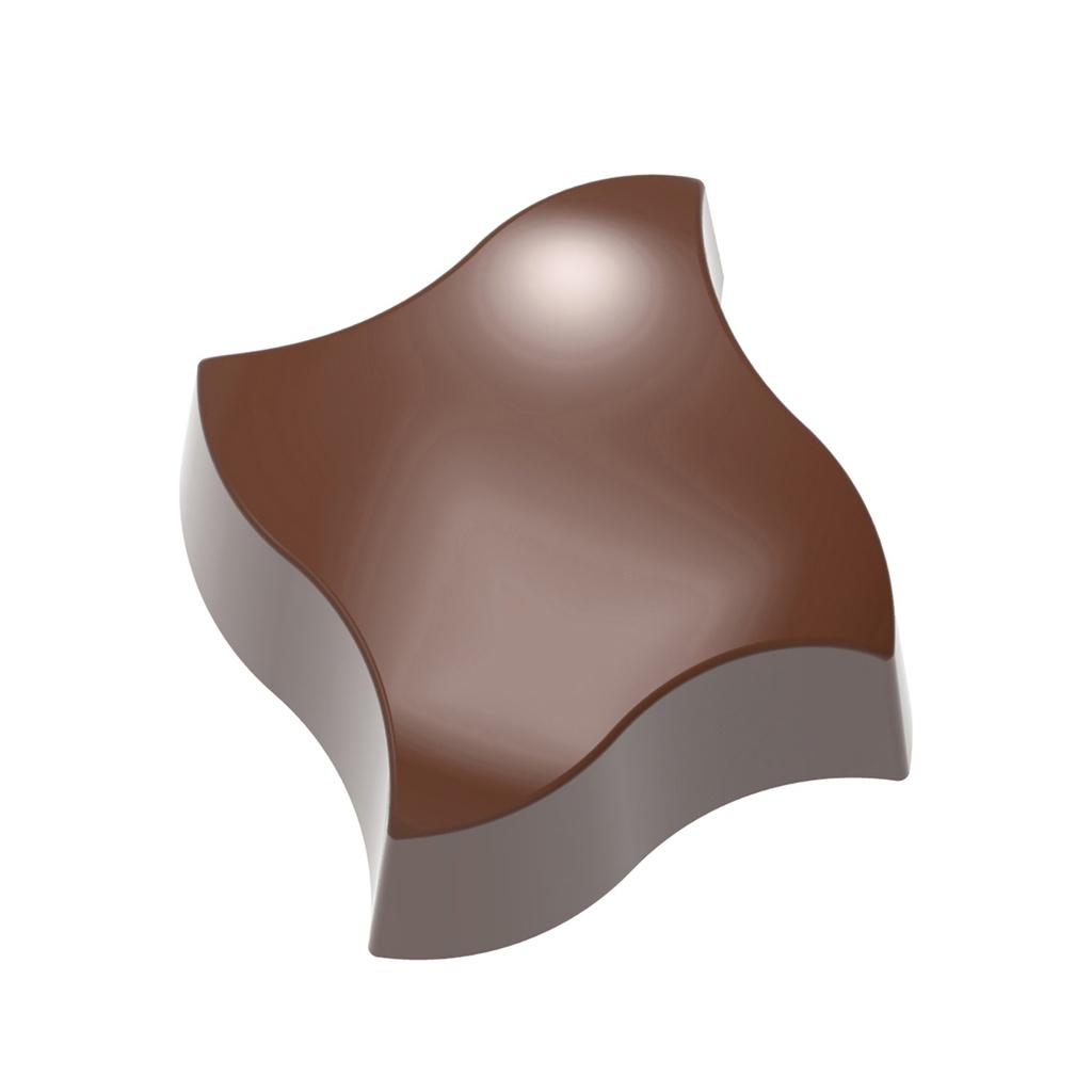 Moule à chocolat carré dansant