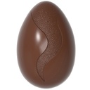 Moule à chocolat œuf avec flamme 70 mm