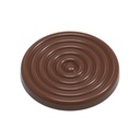 Chocolate mould caraque rings of saturn - Nora Chokladskola