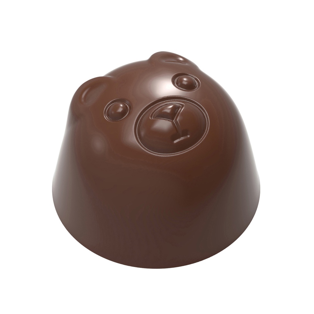 [12118CW] Molde de chocolate praliné de oso - Nora Chokladskola