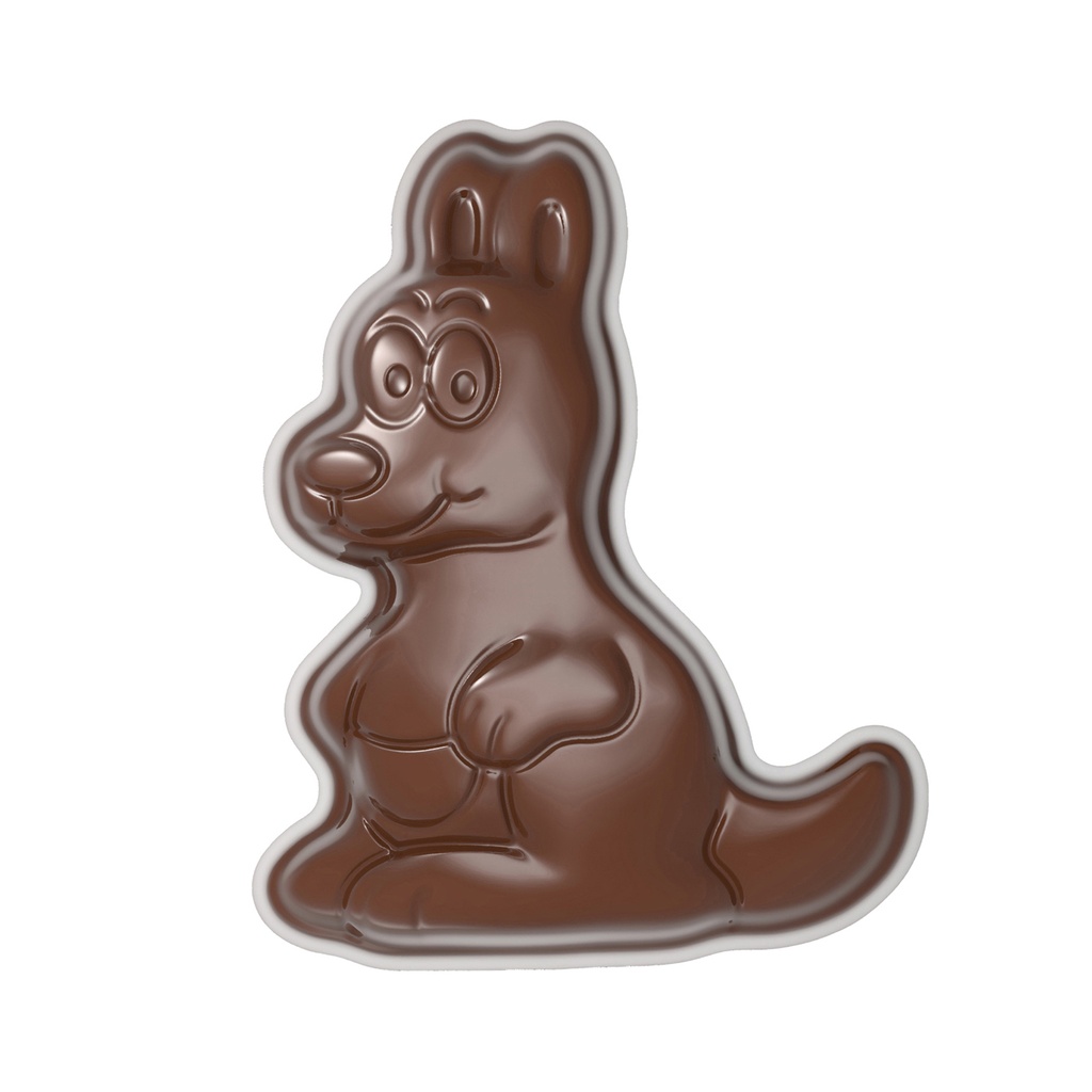 Chocoladevorm kangoeroe praline