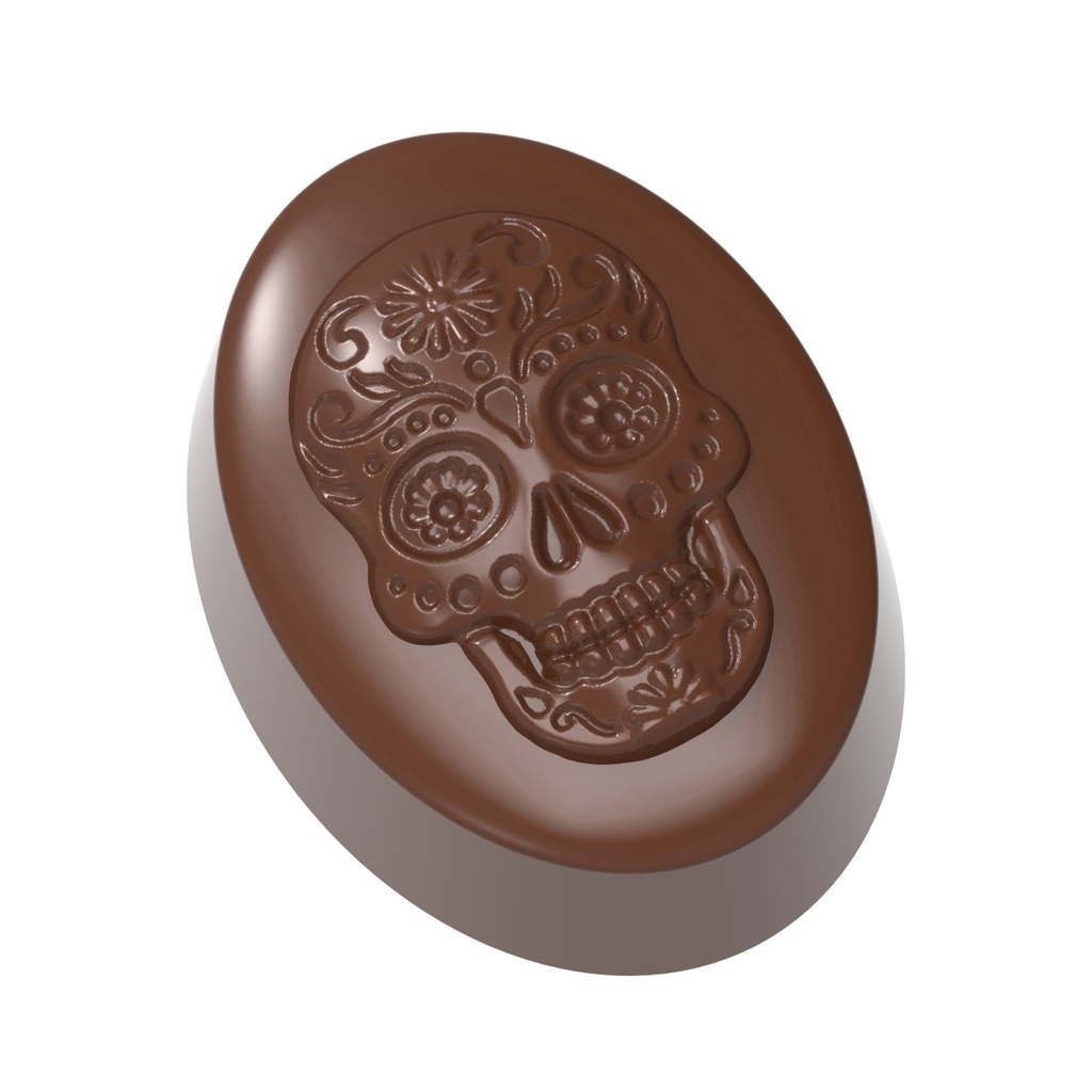 [12135CW] Stampo di cioccolato Día de los Muertos