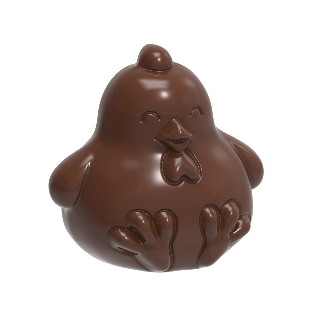 Chocolate mould small round chicken