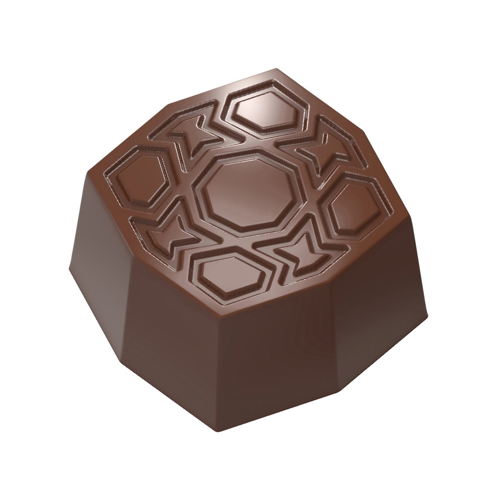 Stampo di cioccolato ottagono orientale