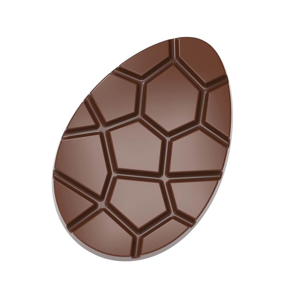 [12171CW] Moule à chocolat tablette œuf de Pâques