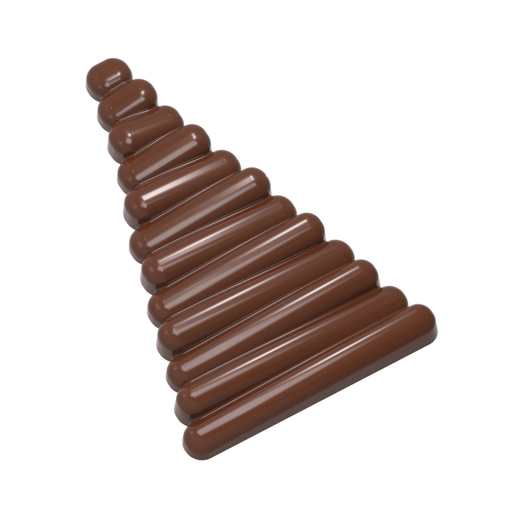 Chocolate mould tablet Christmas tree