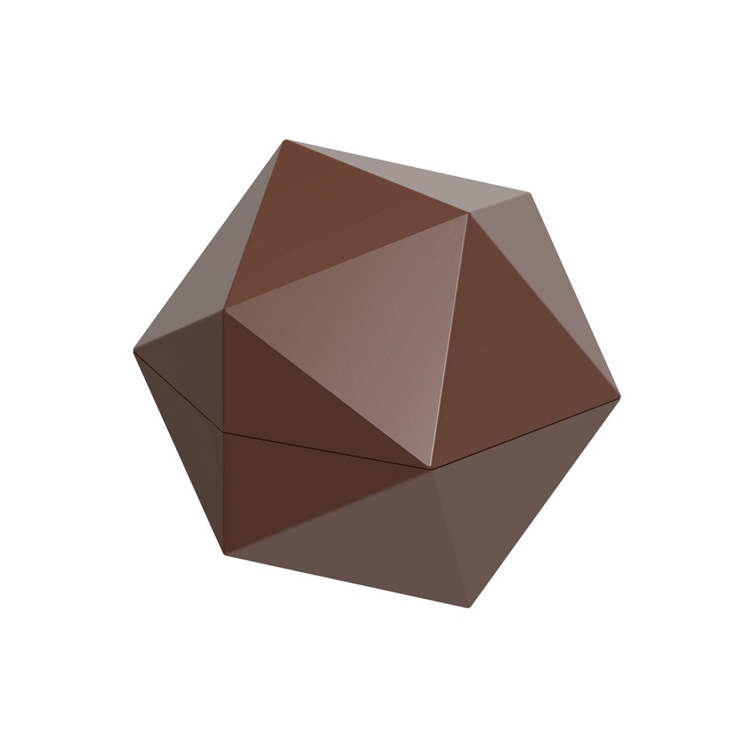 [12183CW] Chocolate mould D20 Dice - Stijn Vandenbouhede