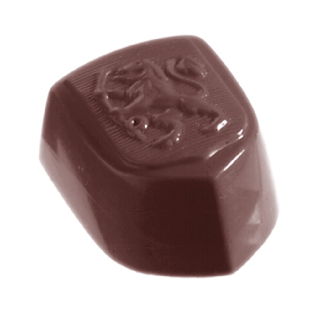 [1220CW] Stampo di cioccolato leone nello scudo