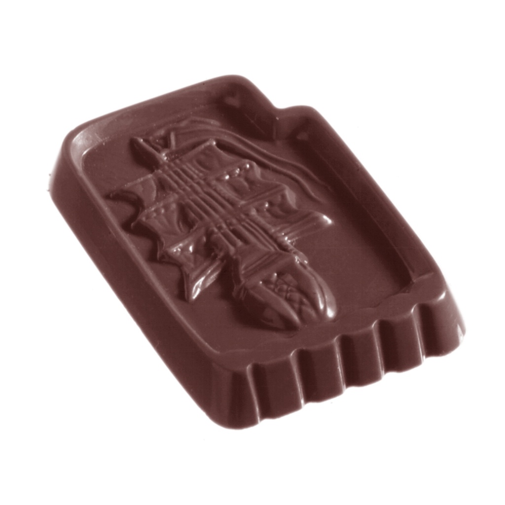 Stampo di cioccolato caraque nave