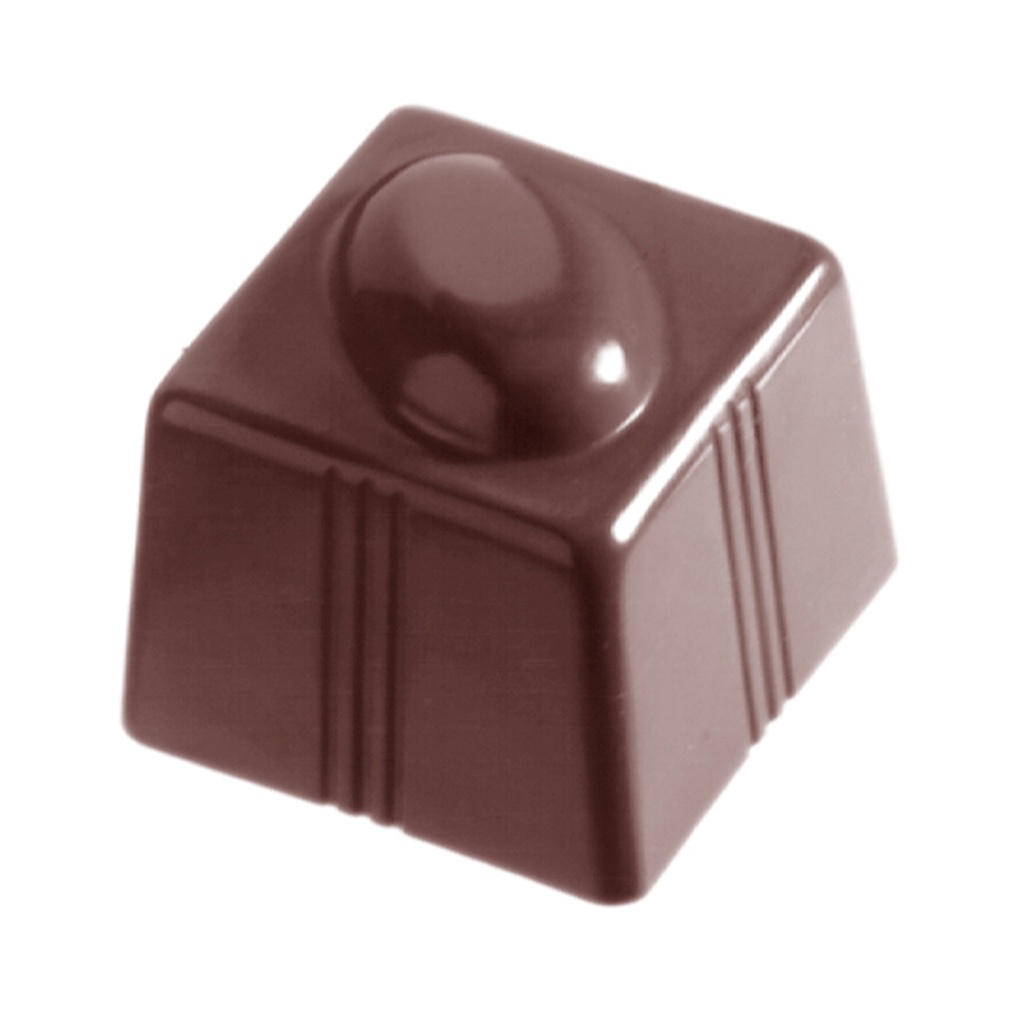 Chocolate mould cube coffee bean 21 gr