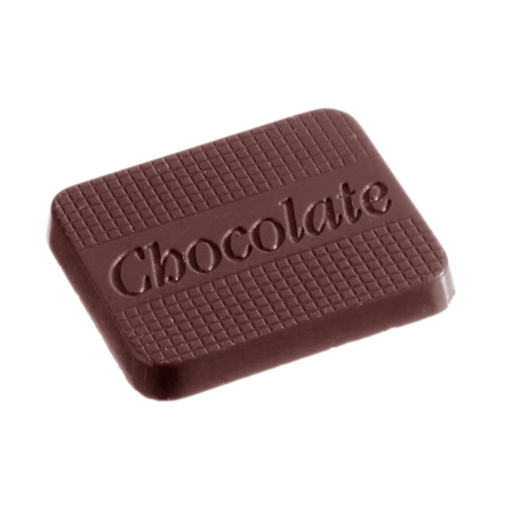 Chocolate mould caraque "Chocolate"