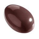 Stampo di cioccolato uovo liscio 43 mm