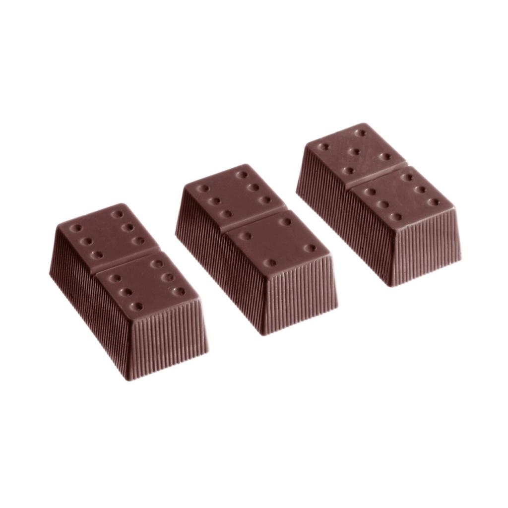 Moule à chocolat domino