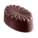 Molde de chocolate óvalo francés