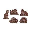 Schokoladenform dino 10 gr 5 fig.
