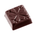 Moule à chocolat carre trèfle