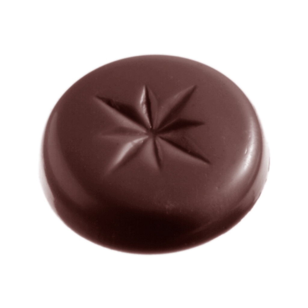 Stampo di cioccolato caraque stella