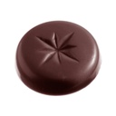 Chocolate mould caraque star