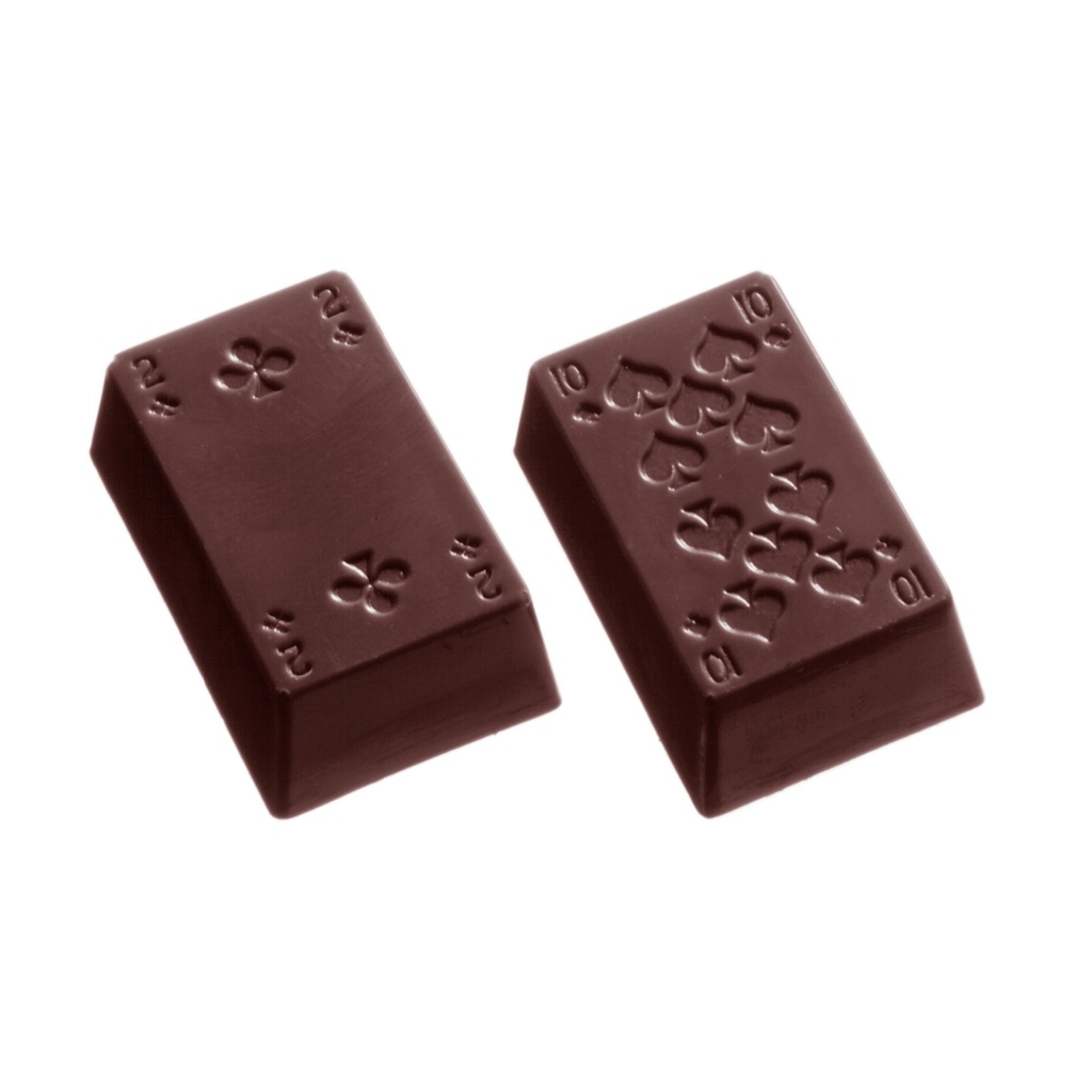 Chocolate mould playing cards 18 fig. (part 1)