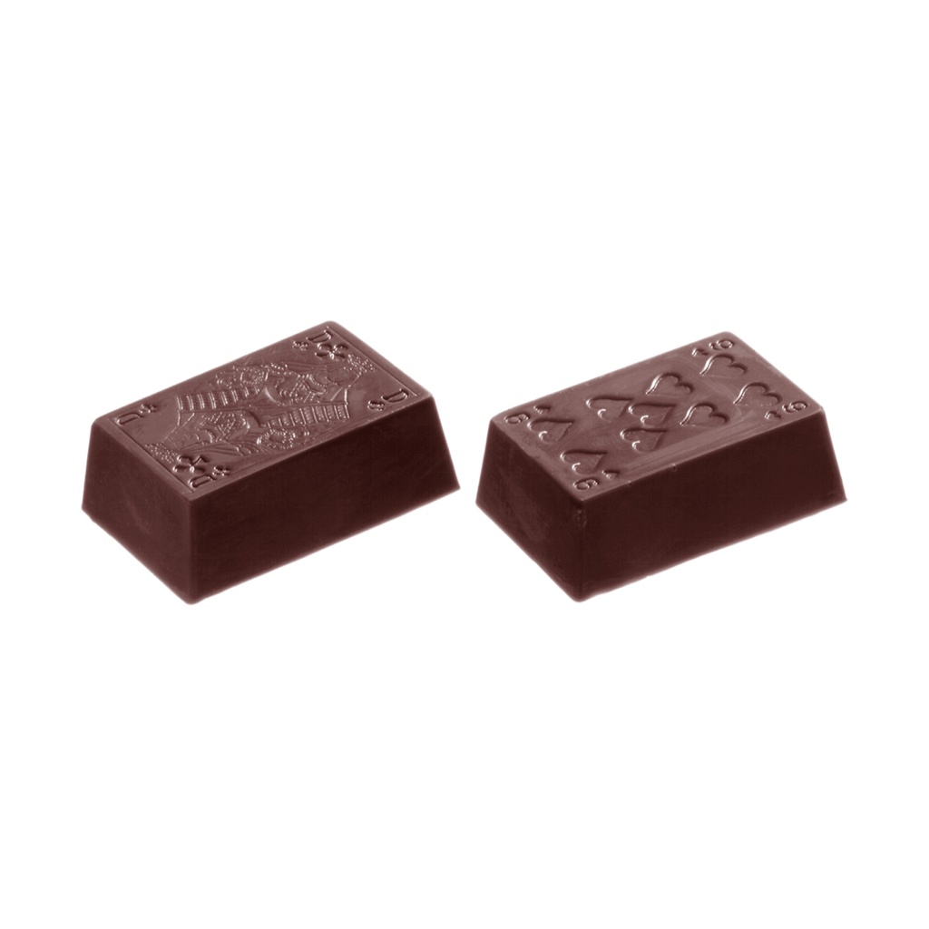 Chocoladevorm speelkaarten 18 fig. (deel 2)