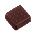 Chocoladevorm cup ruit