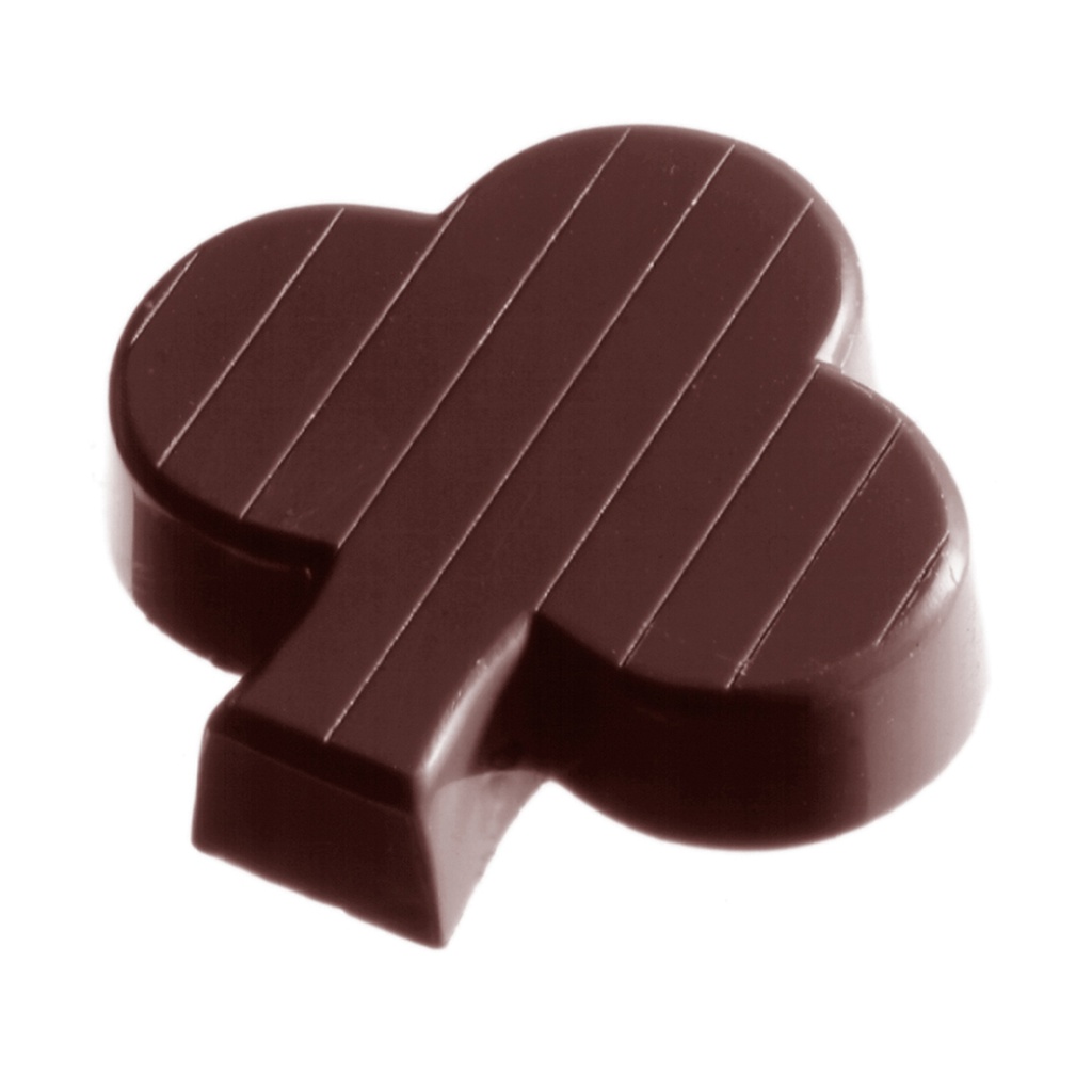 [1376CW] Stampo di cioccolato coppetta trifoglio