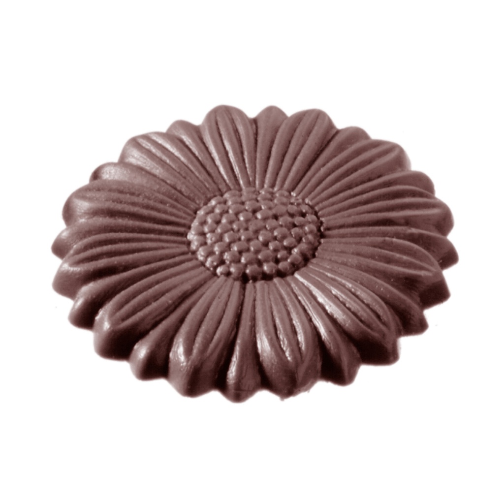 Chocolate mould sunflower
