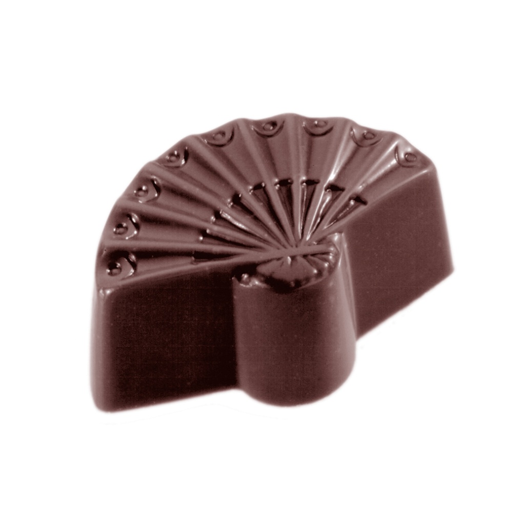 Chocolate mould hand fan