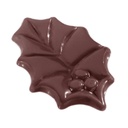 Chocoladevorm hulstblad