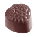 Molde de chocolate frambuesa