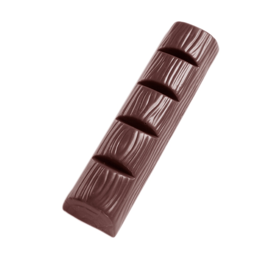 Chocolate mould bar tree trunk