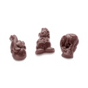 Molde de chocolate circo belga 3 fig.