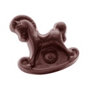 Chocoladevorm schommelpaard