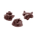 Stampo di cioccolato belgian express 3 soggetti