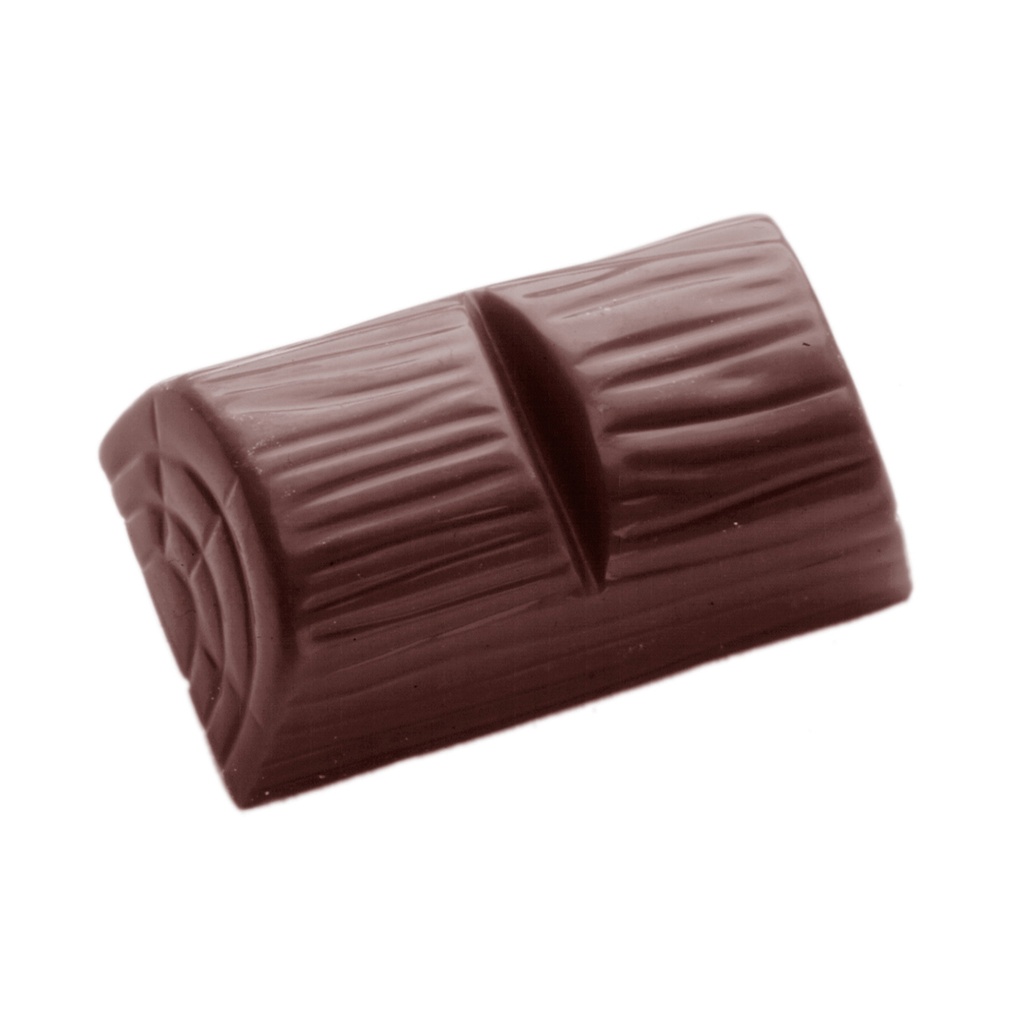Molde de chocolate tronco