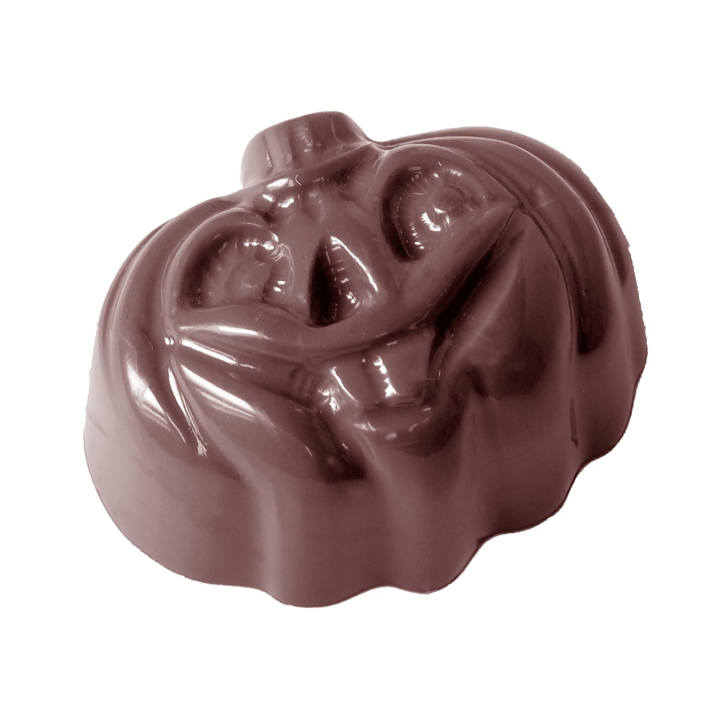 Chocolate mould halloween pumpkin