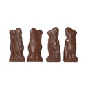 Chocolate mould St Nicholas & pete 2 fig.