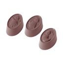 Stampo di cioccolato fantasmi 3 soggetti