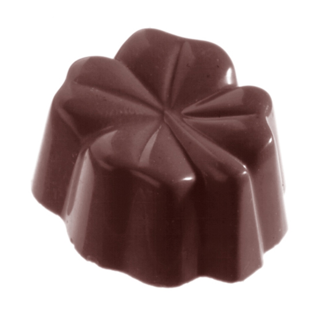 Chocoladevorm klavertje vier klein