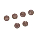 Chocolate mould smileys 6 fig.